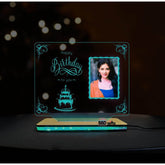 Personalized Birthday LED Tabletop | Multi LED Photo Lamp | Multi LED Customized Gift | Customized Collage Photo Frame | Anniversary gifts - BBD GIFTS